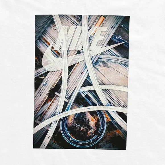 Nike Sportswear LA Lakers Tee Men’s Size L White Graphic Logo NSW Los Angeles DS - Picture 3 of 12